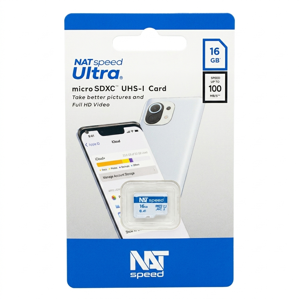 ذاكرة NAT speed Ultra بسعة 16 جيجابايت