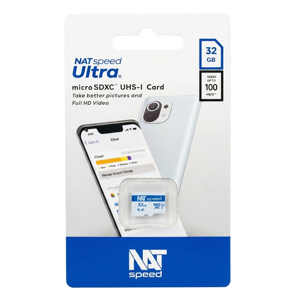 ذاكرة NAT speed Ultra بسعة 32 جيجابايت