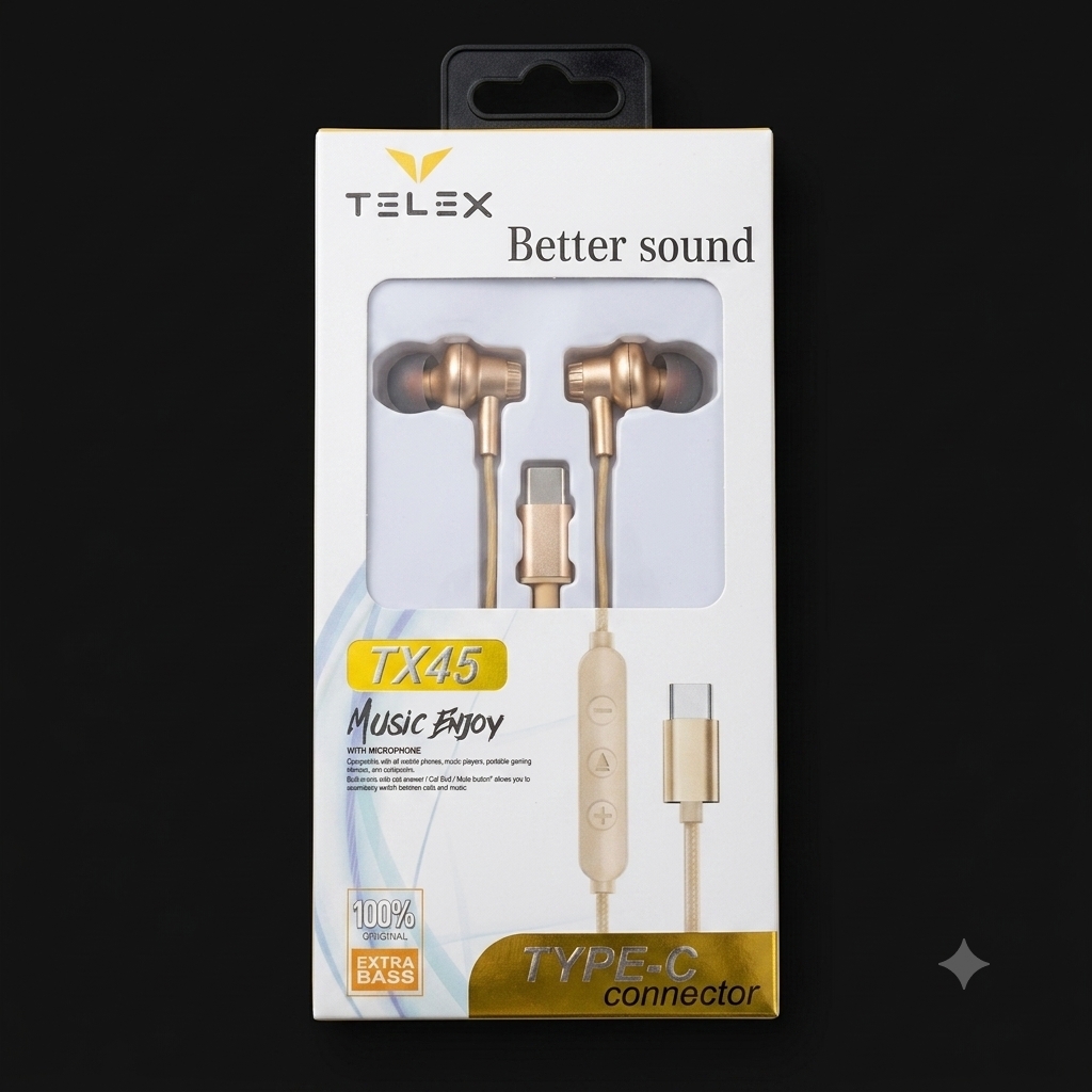 سماعة سلك عريض Telex TX45