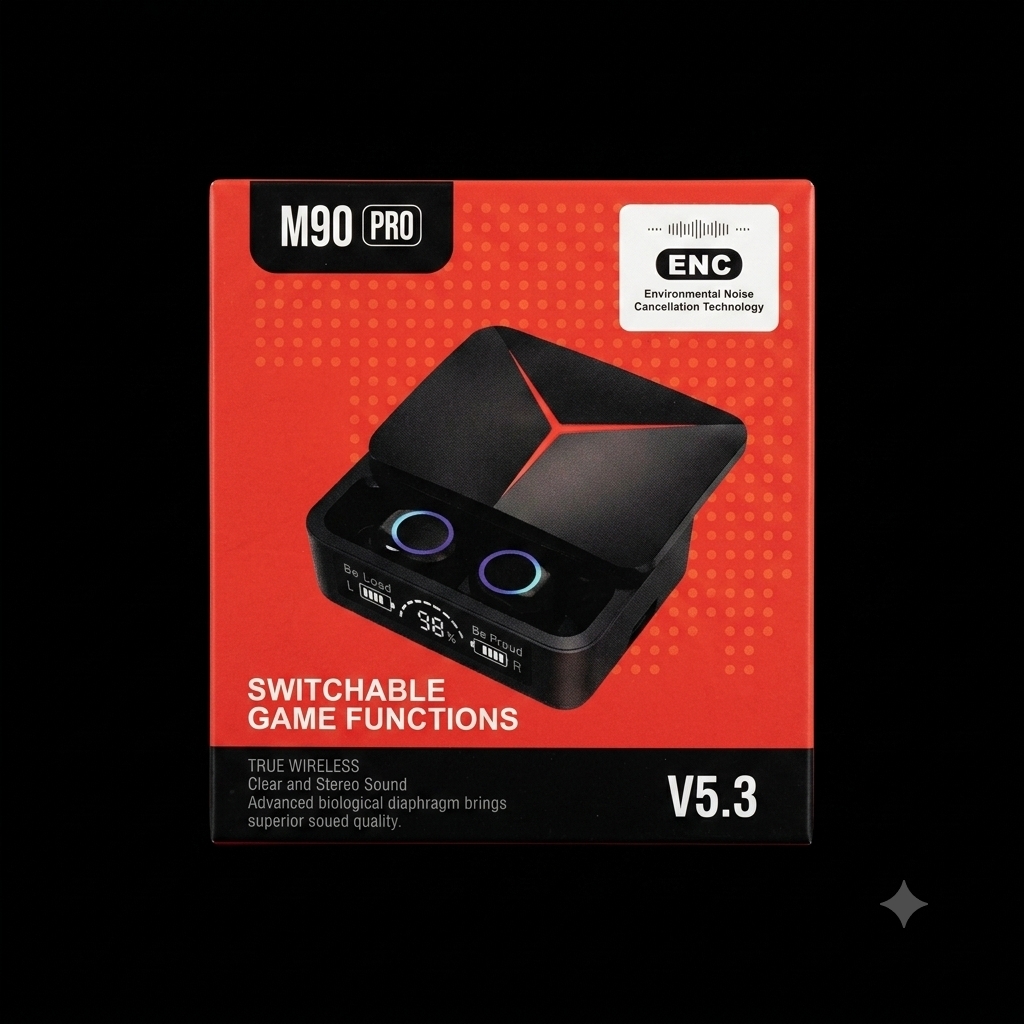 سماعة بلوتوث قفص M90 PRO