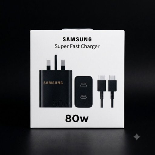 شاحن كهرباء سامسونج 80W PD