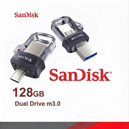 فلاش سانديسك جلاكسي 128GB