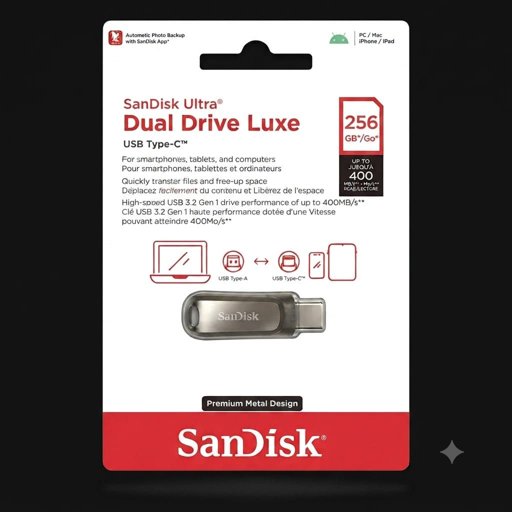 فلاش سانديسك تايبسي حديد 256GB